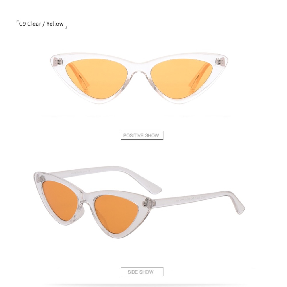 CAT EYE SILHOUETTE SUNNIES